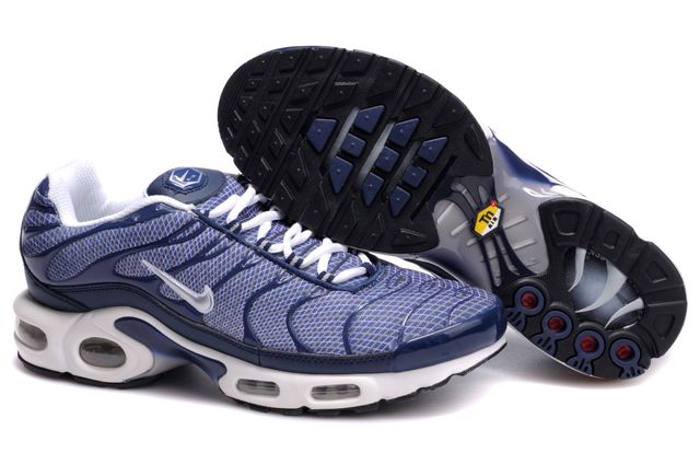 Mens Nike Air Max TN 2010 Navy White Shoes